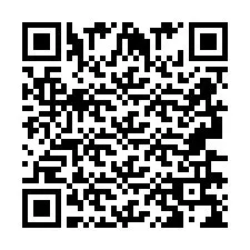 Código QR para número de telefone +2693679457