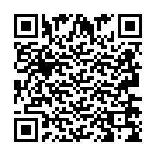 Codice QR per il numero di telefono +2693679492