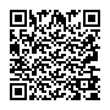 Código QR para número de teléfono +2693680008