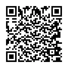 Código QR para número de telefone +2693680092