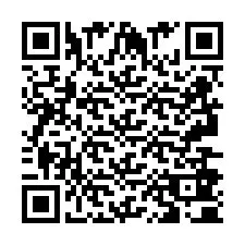 QR код за телефонен номер +2693680098