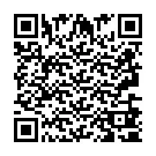 Codice QR per il numero di telefono +2693680100