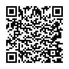 Codice QR per il numero di telefono +2693680129