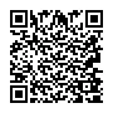 QR Code pour le numéro de téléphone +2693680163