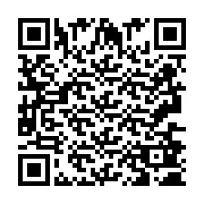 Código QR para número de telefone +2693680261