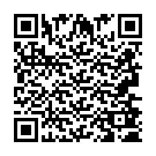 Codice QR per il numero di telefono +2693680267