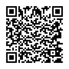 QR Code pour le numéro de téléphone +2693680292