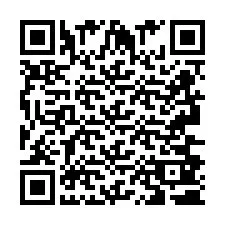 QR Code pour le numéro de téléphone +2693680336