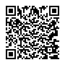 QR-koodi puhelinnumerolle +2693680365