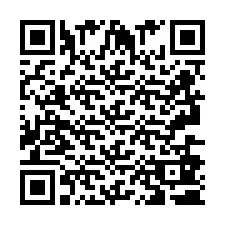 Codice QR per il numero di telefono +2693680390