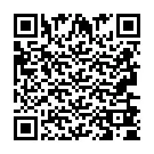 Codice QR per il numero di telefono +2693680407