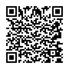 QR-code voor telefoonnummer +2693680424