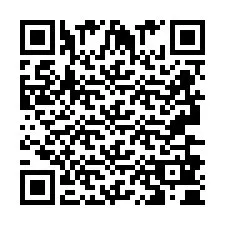 QR-koodi puhelinnumerolle +2693680443