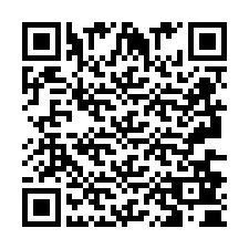 Código QR para número de telefone +2693680470