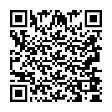 QR-koodi puhelinnumerolle +2693680495