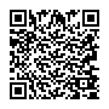 Codice QR per il numero di telefono +2693680532