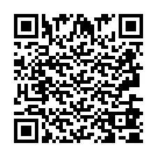 QR Code pour le numéro de téléphone +2693680580