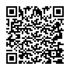 QR-code voor telefoonnummer +2693680744