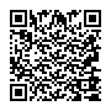 QR-koodi puhelinnumerolle +2693680783