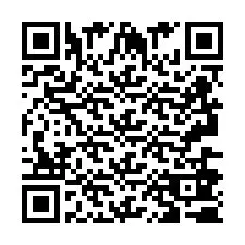 Kod QR dla numeru telefonu +2693680790