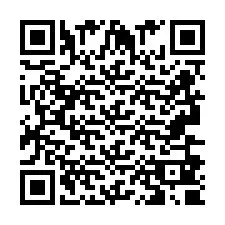 QR код за телефонен номер +2693680807