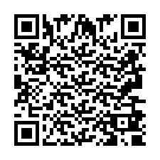 Código QR para número de telefone +2693680809