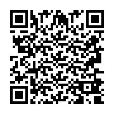 QR-koodi puhelinnumerolle +2693680812