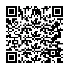 QR код за телефонен номер +2693680829