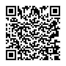 QR-koodi puhelinnumerolle +2693680840