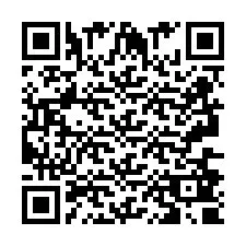 Código QR para número de telefone +2693680860