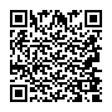 Código QR para número de telefone +2693680867