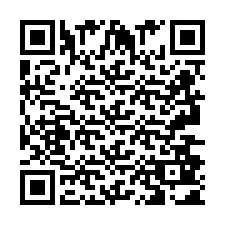 QR-code voor telefoonnummer +2693681078