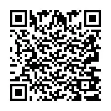 QR Code pour le numéro de téléphone +2693681338