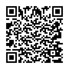 Código QR para número de telefone +2693681378