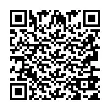 Código QR para número de telefone +2693681586