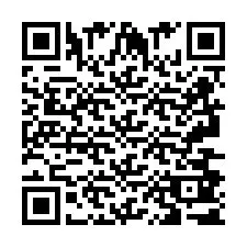 Código QR para número de telefone +2693681738