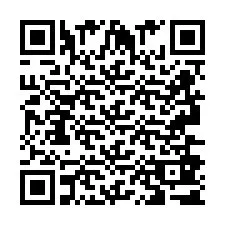 QR-koodi puhelinnumerolle +2693681796