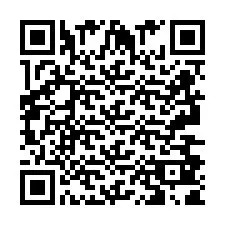 Codice QR per il numero di telefono +2693681828