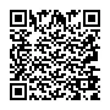 QR-code voor telefoonnummer +2693681898