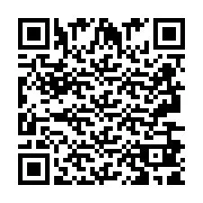 Código QR para número de telefone +2693681908