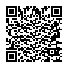 Código QR para número de teléfono +2693682003