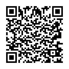 QR-koodi puhelinnumerolle +2693682020