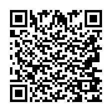 QR-code voor telefoonnummer +2693682037