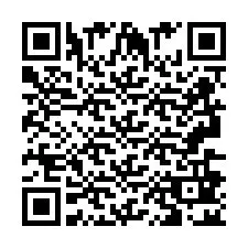 QR-koodi puhelinnumerolle +2693682055