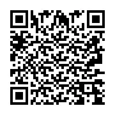 Codice QR per il numero di telefono +2693724414