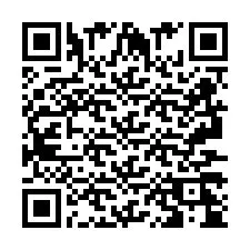 Código QR para número de teléfono +2693724498