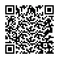 QR-code voor telefoonnummer +2693726271