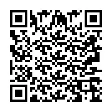 Código QR para número de teléfono +2693726488