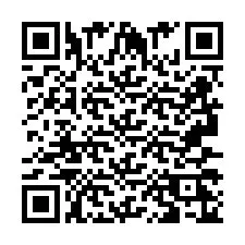 QR код за телефонен номер +2693726523