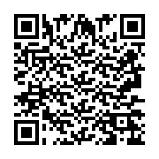 Código QR para número de telefone +2693726624